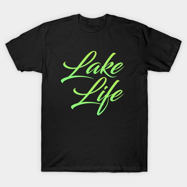 Lake Life T-Shirt by Dale Preston Design